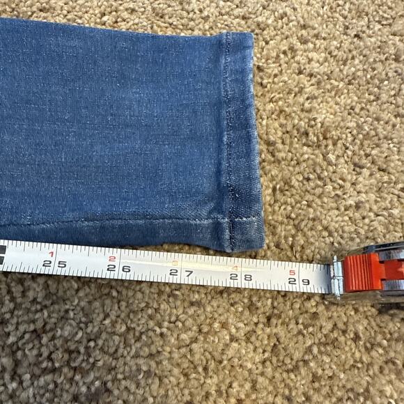 FIT JEANS Fitjeans Women’s S Regular V2 Super Ripped High Waisted Azure‎ Bluex - Picture 4 of 12